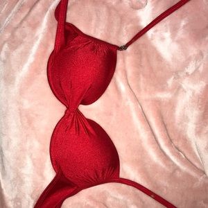 Red Victoria’s Secret Bikini Top